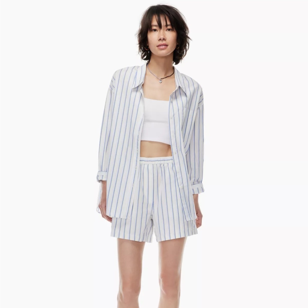 Aritzia Wilfred relaxed and breeze 3” short set - Picture 2 of 2